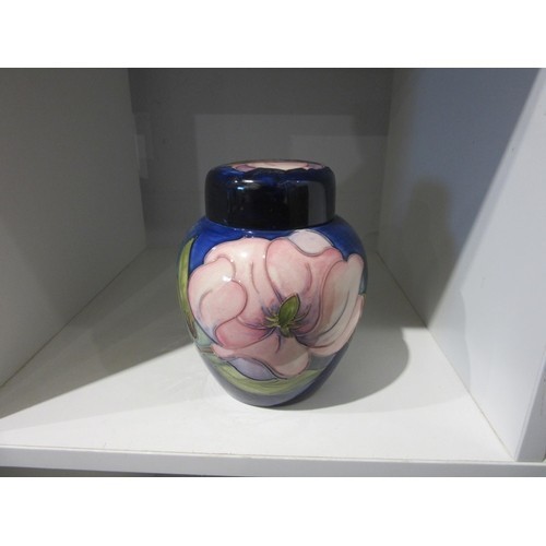 Moorcroft magnolia ginger jar - "moorcroft,