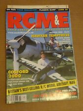 RCM&E Magazine 2001 with plan 46.5" span D.H. 87a Hornet Moth
