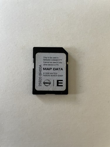 Nissan map sat nav satellite - map,