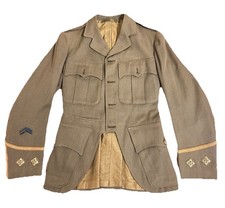 Original WW1 British Cuff Rank Highland Cut Officer’s Jacket, Black Watch