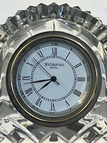 Waterford crystal mantel clock - waterford,