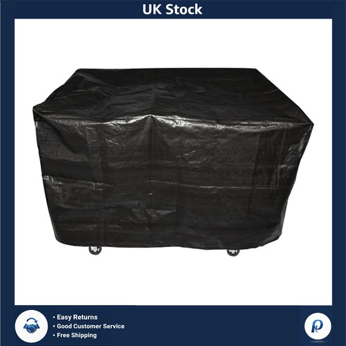 Ram black large bbq cover - black,