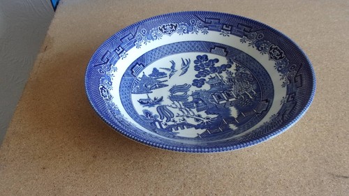 Churchill china blue - china,