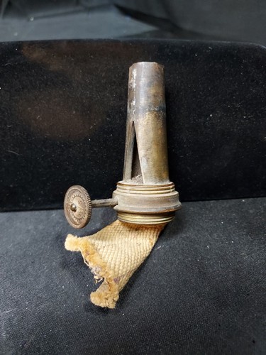 Antique oil lamp burner - &,
