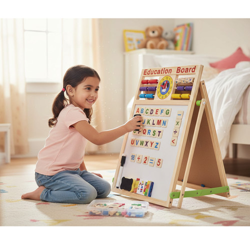 Kids easel wooden - 1,
