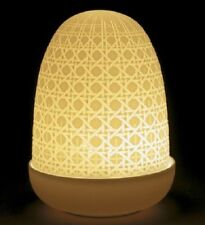 LLADRO PORCELAIN WICKER DOME LAMP 01023889 WAS £190.00 NOW £161.50
