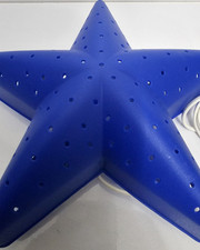 IKEA Star SMILA STJARNA BLUE STAR WALL LAMP / NIGHT LIGHT - CHILDREN'S ROOM 