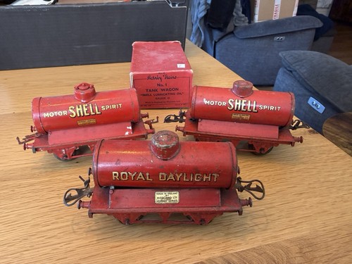 Hornby shell motor spirit - 3x,