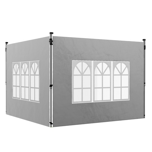 Outsunny gazebo side panels - gazebo,