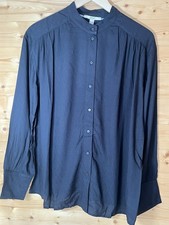 Esprit Collarless Blouse Black