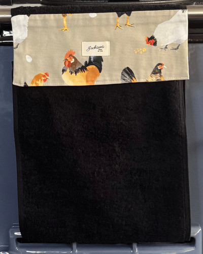 Hen rooster hanging - &, towel