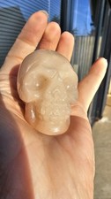 Peach Aventurine skull crystal