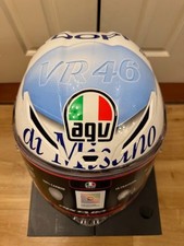AGV PISTA GP RR ROSSI MISANO 2020 MOTORCYCLE HELMET LARGE 60/61 PLEASE READ