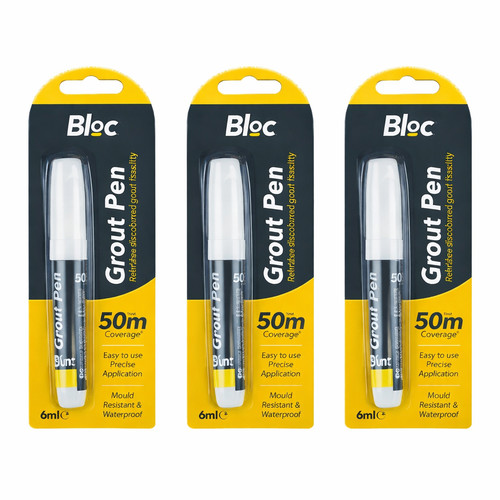 Tile grout whitening pen - 3x,