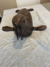 Vintage Omersa Leather Seal