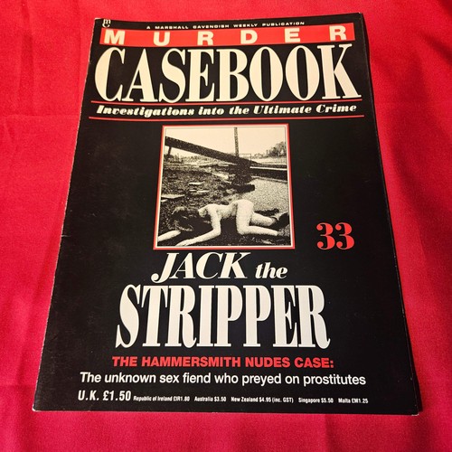 Murder casebook magazine - murder,