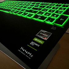 HP Pavilion 15.6" RYZEN 5 NVIDIA GPU 144Hz 16GB RAM Gaming Laptop 1.2TB SSD FAST