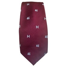 Vintage GS Harvale Harvard University Class of 1946 Maroon Logo Reunion Tie 55”