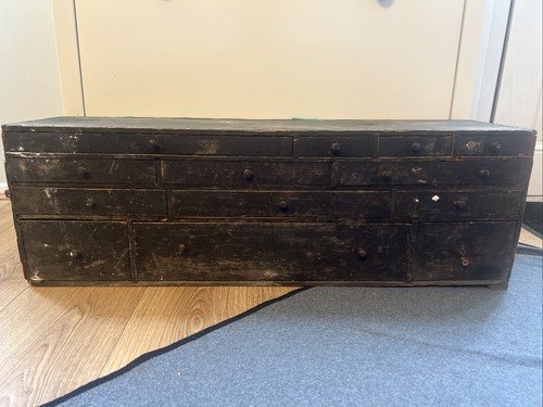 Vintage pine bank 14 - vintage,