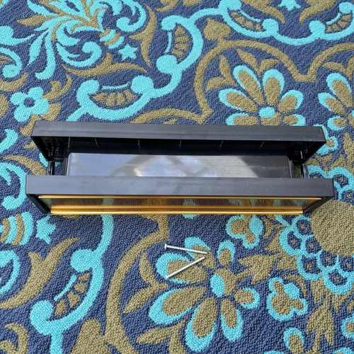 Door letterbox with metal - door,