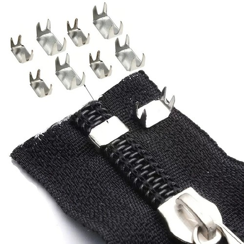 20pcs metal zipper stops - 20pcs,