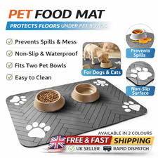 Pet Puppy Feeding Food Mat Dog