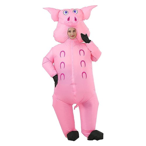 Inflatable pig costume - pig,