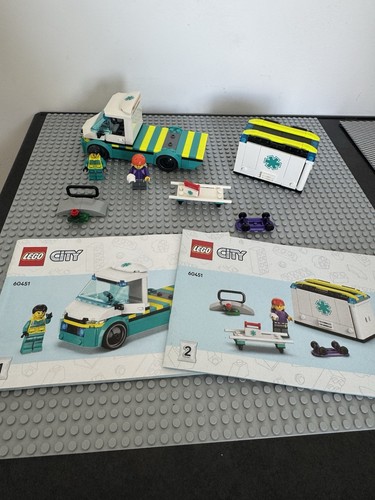 Lego city emergency ambulance - city,