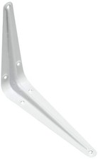 Metal shelf brackets grey - metal,