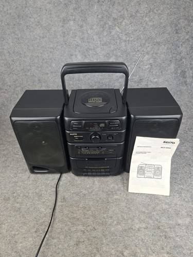 Vintage sanyo mcd - mcd-s660l, cd