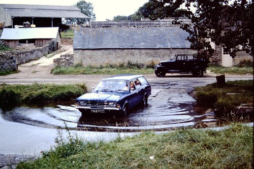 Sep 1979 car - driving, through