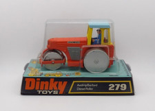 DINKY TOYS 279 AVELING-BARFORD DIESEL ROLLER ORANGE VERY NEAR MINT BOXED