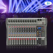 7/8/12Channel Professional Audio Mixer Sound Board Console Desk System Interface