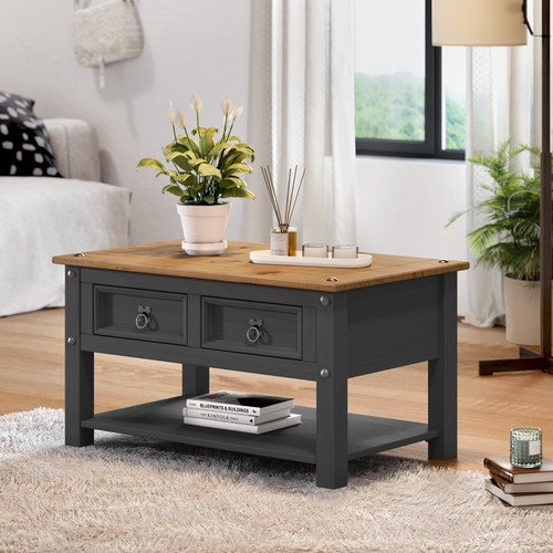 Corona coffee table - charcoal, 2