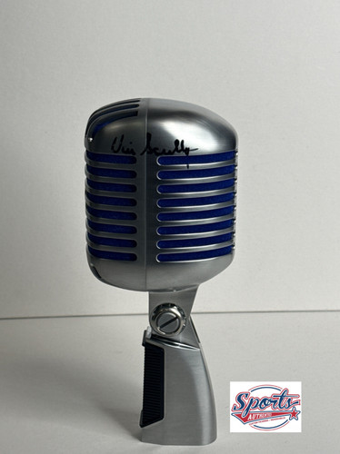 Vin scully signed shure super - signed,