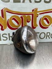 Triumph Pre Unit Headlight Assembly Original 1950s Lucas 7” Headlight Unit