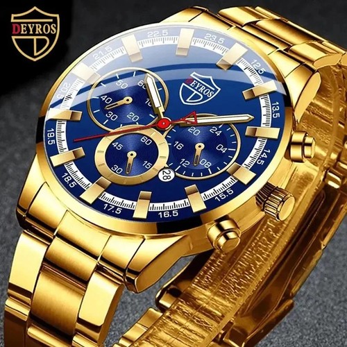Men casual wristwatch - men's,