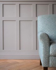 15 Pack Shaker Wall Panelling Kit 10x 100cm & 5x 43cm MDF Slats Paintable DIY