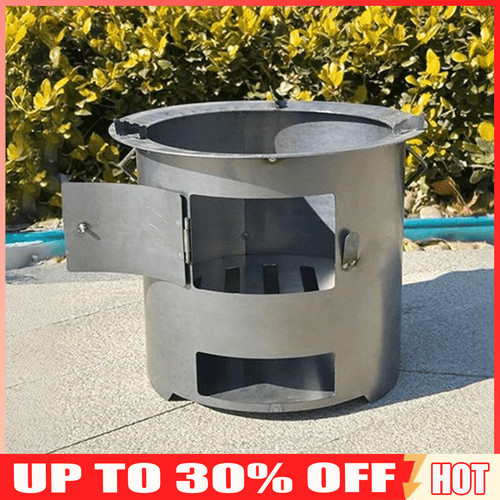 Stainless steel stove camping - steel,
