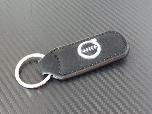 Volvo keyring black new - keyring,