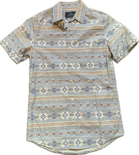 Vintage topman pastel aztec - topman,