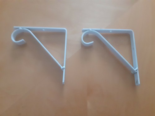 Metal shelf support - 2x,