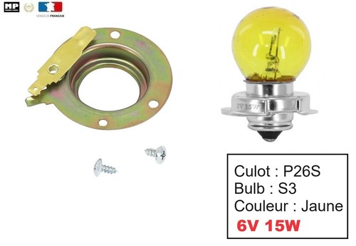 Peugeot 103 headlight bulb