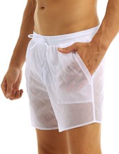 Mens See-Through Sheer
