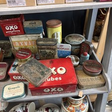 Job Lot Of Vintage Tins 