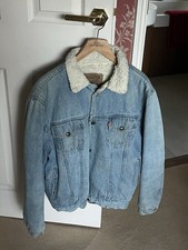 Levi's Sherpa Denim Jacket Vintage Size Women’s M