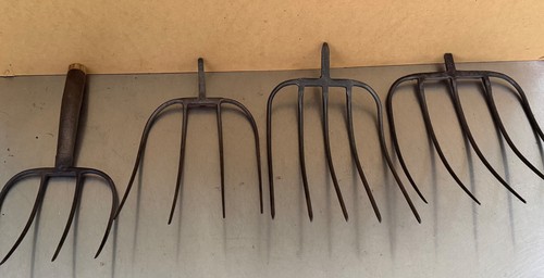 Lot pitch fork heads - 4,