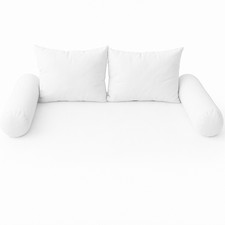 Style 4 Twin Size Pillow & Bolster Cushion Polyester Fiberfill "INSERT ONLY"