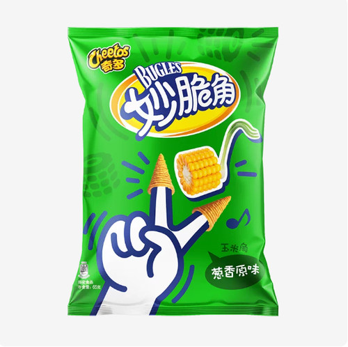 Cheetos bugles scallion 65g - scallion,