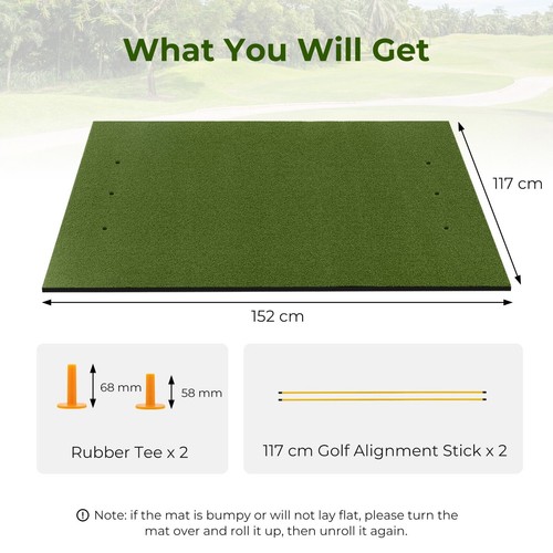 Golf hitting mat - ft,